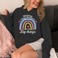Helping Tiny Humans To Do Big Things Teacher Women Women's Hoodie, funny design