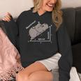 Hippotenuse Hippo Angle Function Hypotenuse Math Teacher Women's Hoodie, funny design Hippotenuse Hippo Angle Function Hypotenuse Math Teacher Women's Hoodie, funny design