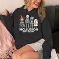 Inclusion Isn't Scary SLP Halloween Costume Sped Teacher Women's Hoodie, funny design Inclusion Isn't Scary SLP Halloween Costume Sped Teacher Women's Hoodie, funny design