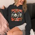 Inclusion Isn't Scary SLP Sped Teacher Halloween Women's Hoodie, funny design