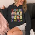 Inclusion Is My Jam SPED Teacher Special Education Teacher Women's Hoodie, funny design Inclusion Is My Jam SPED Teacher Special Education Teacher Women's Hoodie, funny design