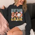 Infant Teacher Boo Crew Ghost Groovy Halloween For Women Women's Hoodie, Groovy Teacher Gifts, funny design