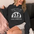 Line Dancing Choreographer Dance Teacher Group Performer Men Women Girls Kids Women's Hoodie, funny design