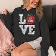 LOVE Apple 3rd Grade Teacher Student School Women's Hoodie, funny design LOVE Apple 3rd Grade Teacher Student School Women's Hoodie, funny design