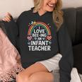 I Love Bee-Ing An Infant Teacher Toddler Teaching Women's Hoodie, funny design I Love Bee-Ing An Infant Teacher Toddler Teaching Women's Hoodie, funny design