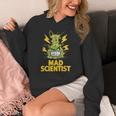 Mad Scientist Kids Youth Adult Science Teacher Chemistry Women's Hoodie, Science Teacher Gifts, funny design