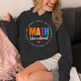 Math Interventionist Teacher Coach Squad Mathematics STEM Women's Hoodie, funny design Math Interventionist Teacher Coach Squad Mathematics STEM Women's Hoodie, funny design