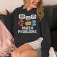 Math Problems Symbols Teacher Back To School Girl Boy Women's Hoodie, funny design Math Problems Symbols Teacher Back To School Girl Boy Women's Hoodie, funny design
