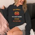 Math Teacher Halloween Quote I'm Scary All Year Long Men Women Women's Hoodie, funny design Math Teacher Halloween Quote I'm Scary All Year Long Men Women Women's Hoodie, funny design