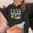 Novelty Montessori Studying Learning Schooling Teacher Love For Men Women Women's Hoodie, funny design Novelty Montessori Studying Learning Schooling Teacher Love For Men Women Women's Hoodie, funny design