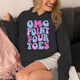 OMG Point Your Toes Dancing Teacher Tap Dancer Dance For Men Women Kids Women's Hoodie, funny design