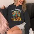 One Thankful Teacher Thanksgiving Turkey Cute Crayon Pencil Women's Hoodie, funny design One Thankful Teacher Thanksgiving Turkey Cute Crayon Pencil Women's Hoodie, funny design