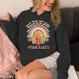 Paraprofessional Para Life Sun Flower Teacher Back To School Women's Hoodie, funny design