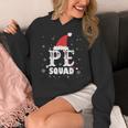PE Squad Christmas PE Teacher Matching Xmas Women's Hoodie, Pe Teacher Gifts, funny design PE Squad Christmas PE Teacher Matching Xmas Women's Hoodie, Pe Teacher Gifts, funny design