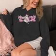 Pink Ghost Teach Halloween Teacher In Spooky Season Women's Hoodie, funny design Pink Ghost Teach Halloween Teacher In Spooky Season Women's Hoodie, funny design
