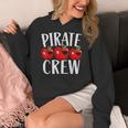 Pirate Crew Pirate Teacher Team Squad Talk Like A Pirate Day For Men Women Kids Women's Hoodie, funny design