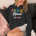Pre-K Squad Teacher Student Kids Preschool Back To School Women's Hoodie, funny design Pre-K Squad Teacher Student Kids Preschool Back To School Women's Hoodie, funny design