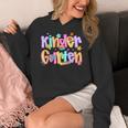 Preppy Kindergarten First Day Of School Teachers Girls Boys Women's Hoodie, funny design Preppy Kindergarten First Day Of School Teachers Girls Boys Women's Hoodie, funny design