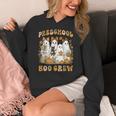 Preschool Boo Crew Halloween Teacher Ghost Costume Matching Women's Hoodie, funny design Preschool Boo Crew Halloween Teacher Ghost Costume Matching Women's Hoodie, funny design