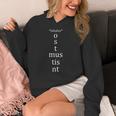 Present Active Conjugation Latin Teacher Latin Language Women's Hoodie, funny design Present Active Conjugation Latin Teacher Latin Language Women's Hoodie, funny design