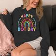 Rainbow Happy Dot Day Shirts Teacher Kids September 15th Women's Hoodie, funny design Rainbow Happy Dot Day Shirts Teacher Kids September 15th Women's Hoodie, funny design
