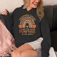 Rainbow I Teach The Cutest Pumpkins Kindergarten Teacher Men Women Women's Hoodie, funny design Rainbow I Teach The Cutest Pumpkins Kindergarten Teacher Men Women Women's Hoodie, funny design