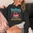 Reading Adventure Library Student Teacher Book Women's Hoodie, funny design