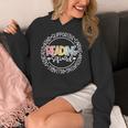 Reading Squad Teacher Reader Librarian Interventionist Team Women's Hoodie, funny design
