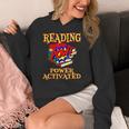 Reading Super Power Activated Superhero Teacher Or Student Men Women Girls Kids Women's Hoodie, Super Teacher Gifts, funny design