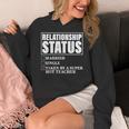 Relationship Status Taken By Super Hot Teacher Women's Hoodie, Super Teacher Gifts, funny design