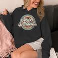 Retro School Counselor Back To School Teacher Squad Crew Women's Hoodie, funny design