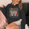 Retro Sleighing Math Problems Santa Math Teacher Christmas Women's Hoodie, funny design Retro Sleighing Math Problems Santa Math Teacher Christmas Women's Hoodie, funny design