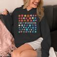 Retro Wildflower Early Intervention Teacher Interventionist Women's Hoodie, funny design Retro Wildflower Early Intervention Teacher Interventionist Women's Hoodie, funny design
