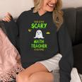 Scary Math Teacher Costume Halloween Lazy Easy Christmas Women's Hoodie, funny design