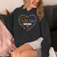 School For Teachers Students Monitor Recess Crew Team Women's Hoodie, funny design