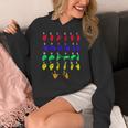 Sign Language Alphabet For ASL Interpreter Deaf Teacher Stud For Men Women Girls Kids Women's Hoodie, funny design