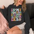 In My Social Studies Teacher Era Cute Social Studies Teacher Women's Hoodie, funny design In My Social Studies Teacher Era Cute Social Studies Teacher Women's Hoodie, funny design