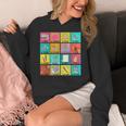 Spanish Teacher Back To School Maestra Dual Language Crew Women's Hoodie, funny design Spanish Teacher Back To School Maestra Dual Language Crew Women's Hoodie, funny design