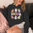 SPED Teacher Halloween Spooky Special Education Team Men Women Kids Women's Hoodie, funny design