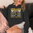 Spelling Bee Costume For a Halloween Teacher Pun Women Women's Hoodie, funny design Spelling Bee Costume For a Halloween Teacher Pun Women Women's Hoodie, funny design