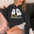 Spooky Ghost Inequalities Halloween Math Teacher Women's Hoodie, funny design Spooky Ghost Inequalities Halloween Math Teacher Women's Hoodie, funny design