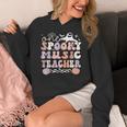 Spooky Music Teacher Halloween Music Teaching Men Women Women's Hoodie, funny design Spooky Music Teacher Halloween Music Teaching Men Women Women's Hoodie, funny design