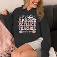 Spooky Science Teacher Halloween Science Teaching For Men Women Women's Hoodie, Science Teacher Gifts, funny design