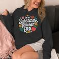 In My Substitute Teacher Era Women's Hoodie, funny design