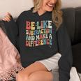 Be Like Subtraction And Make A Difference Math Teacher Women Women's Hoodie, funny design