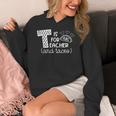 T Is For Teacher And Tacos For Teacher & Tacos Lovers Men Women Girls Kids Women's Hoodie, funny design
