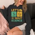 Lets Tacos Bout Science Teacher Chemistry Physics Women's Hoodie, Science Teacher Gifts, funny design