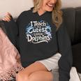I Teach The Cutest Little Dolphins Cute Animal Teacher Women's Hoodie, funny design