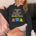 I Teach Cutest Little Monsters Halloween Teacher Men Women Women's Hoodie, funny design I Teach Cutest Little Monsters Halloween Teacher Men Women Women's Hoodie, funny design