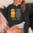 I Teach Cutest Pumpkins In Patch Thanksgiving Teacher Pre-K For Men Women Women's Hoodie, funny design
